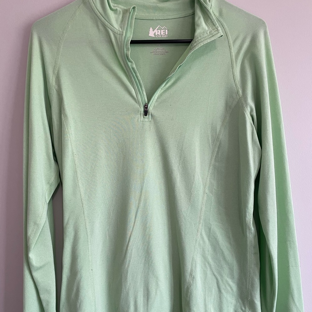 REI Quarter-Zip athletic top